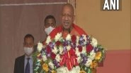 India News | Yogi Asks Voters to Give Tight Slap to Those Who Spread Rumors Against COVID Vaccines