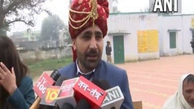 Uttar Pradesh Assembly Elections 2022: Bridegroom Casts Vote Ahead of His Wedding in Muzaffarnagar