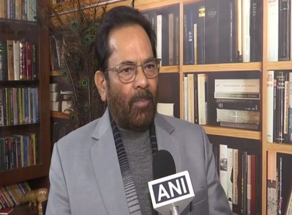 India News | Congress Worked to Fuel Controversy over Hijab Row, Started Campaign to Spread Misinformation on Uniform: Naqvi