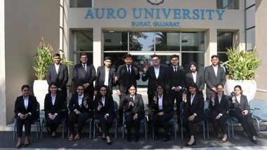 Business News | AURO School of Hospitality Empowers More Than 30 Students Through International Internship Opportunities
