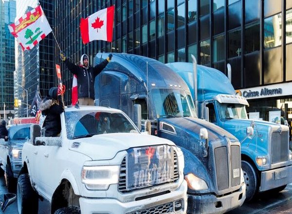World News | Canadian Police Arrest Two Men for Infractions During COVID-19 Protests in Ottawa