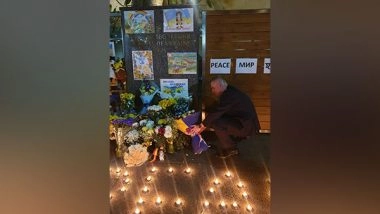 World News | Poland Ambassador to India Pays Tribute to Ukrainians Killed During Russia's Military Operations