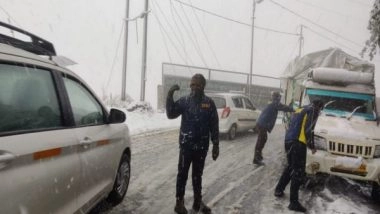 India News | SDRF, Uttarakhand Police Ramp Up Rescue, Relief Operations Following Heavy Rainfall, Snowfall