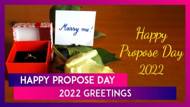 Propose Day 2022 Greetings: Romantic Love Messages, Wishes, HD Images and Quotes for Beloved Partner