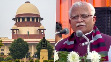 Haryana Jobs Reservation: SC Agrees to Hear State Govt's Plea Against HC Order Staying 75% Quota For State Youth in Private Sector