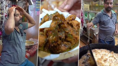 Jabalpur 'Heatproof' Food Seller Effortlessly Dips Hands In Boiling Hot Oil To Fry Pakodas, Watch Viral Video