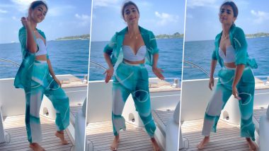 Pooja Hegde Grooves to Arabic Kuthu From Beast, Does the #HalamithiHabibo Step for Fans (Watch Video)