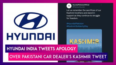 Hyundai India Tweets Apology Over Pakistani Car Dealer's Kashmir Tweet