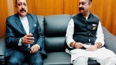 India News | Karnataka CM Calls on Jitendra Singh, Discusses General Administrative Issues