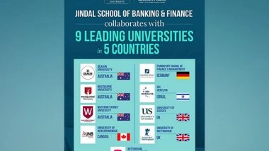 Business News | Jindal School of Banking & Finance Establishes New International Partnerships with 9 Universities in 5 Countries