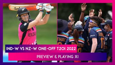 IND-W vs NZ-W One-Off T2OI 2022 Preview & Playing XI: Teams Look for Momentum Before World Cup