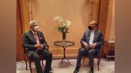 World News | Jaishankar Meets Iranian Foreign Minister, Discusses Afghanistan, Economic Cooperation