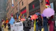World News | Tibetans, Mongolians, Hong Kongers Uyghurs Protest in New York City Against Beijing Winter Olympics