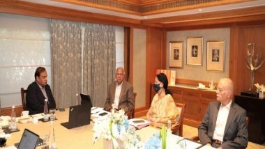 India News | Assam CM Discusses Strengthening Academic Activities with Director of TISS in Guwahati Campus