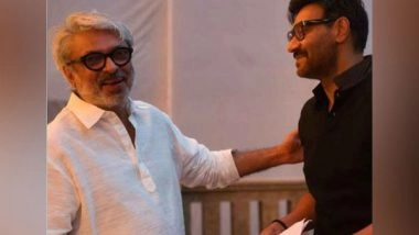 Entertainment News | Ajay Devgn Pens Heartfelt Birthday Wish for Sanjay Leela Bhansali