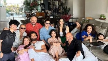 Entertainment News | Hrithik Roshan's Rumoured Girlfriend Saba Azad Joins Roshan's Family over Lunch