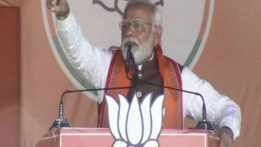 India News | Had to Bear a Govt for Two Years Initially Which Wasn't Ready to Give Money of the Poor to Them, PM Modi Takes Dig at Akhilesh