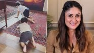 Kareena Kapoor Khan&rsquo;s Son Jeh Turns One, Actress Shares A Pic Of The Birthday Boy Crawling On The Floor With Brother Taimur