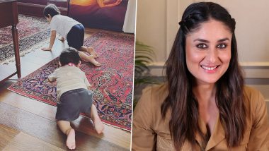 Kareena Kapoor Khan’s Son Jeh Turns One, Actress Shares A Pic Of The Birthday Boy Crawling On The Floor With Brother Taimur