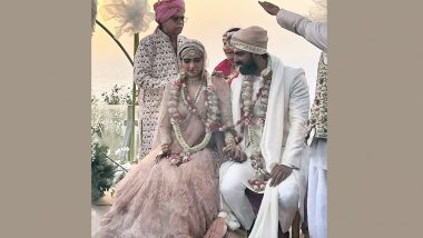 Karishma Tanna Gets Married to Beau Varun Bangera, Check Out Photos and Video of the Newlywed Couple