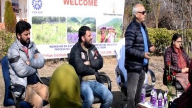 India News | CSIR-IIIM Organizes Holds Entrepreneurship Training in Cultivation of Aroma Cash Crops in Pulwama, South Kashmir