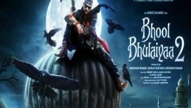 Entertainment News | Kartik Aaryan's 'Bhool Bhulaiyaa 2' Averts Clash with 'RRR', Film to Now Release on May 20