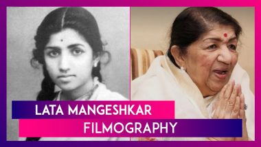 Lata Mangeshkar Filmography