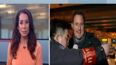 World News | Chinese Authorities Drag-off Dutch Journalist, Forcibly Shut Down His Camera During Live Broadcast About Winter Olympics