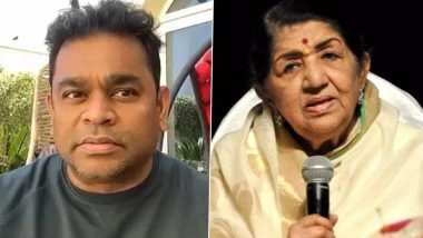 RIP Lata Mangeshkar: A.R. Rahaman Gets Emotional As He Pays a Tribute to the Legendary Singer, Shares Anecdotes From His Interactions With India&rsquo;s Nightingale (Watch Video)