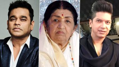 Lata Mangeshkar No More: AR Rahman, Shaan and Other Music Fraternity Members Mourns the Loss of the Late Legend