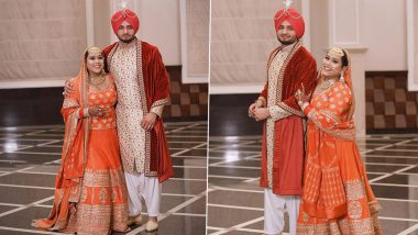 Bigg Boss 15's Afsana Khan Ties Knot With Beau Saajz in a Grand Wedding Ceremony in Chandigarh (View Pics)