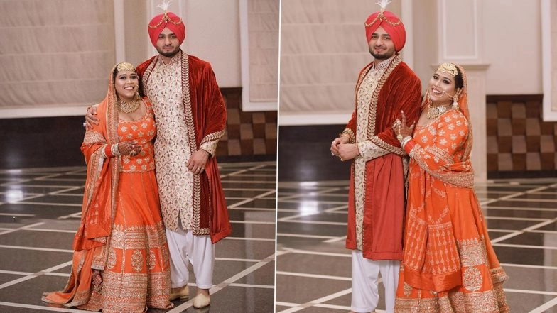 BB15's Afsana Khan Ties Knot With Beau Saajz in a Grand Wedding Ceremony in Chandigarh (View Pics)