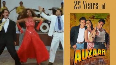 25 Years of Auzaar: Shilpa Shetty Celebrates Silver Jubilee of Her Film  Starring Salman Khan, Sanjay Kapoor (Watch Video) | LatestLY