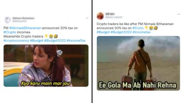 Budget 2022 Funny Memes and Jokes: Twitterati Shares Memes And Puns on Crypto Tax, Middle Class And Taxpayers' Reactions as Nirmala Sitharaman Announces the Union Budget