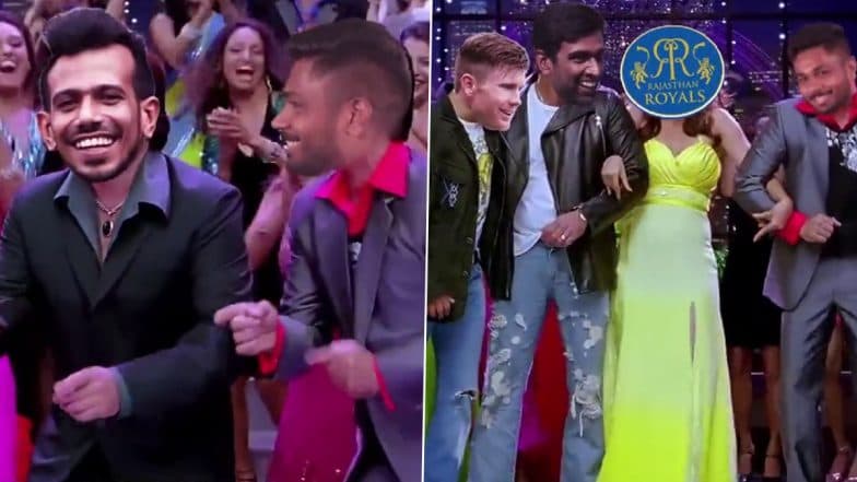 Rajasthan Royals’ Version of ‘Om Shanti Om’ Song Featuring Stars Signed at IPL 2022 Auction Is Sure To Make You Laugh! (Watch Video)