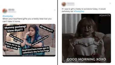 Teddy Day 2022 Memes: From Gifting Tatiya Bichoo to Funny Couples' Jokes, Twitterati Bombard With Hilarious Tweets That Will Make You Laugh Uncontrollably