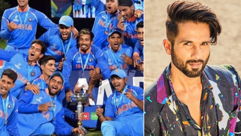 Shahid Kapoor Uses 2018's Winning Team Picture to Congratulate India's U-19 World Cup 2022 Win (View Pic)