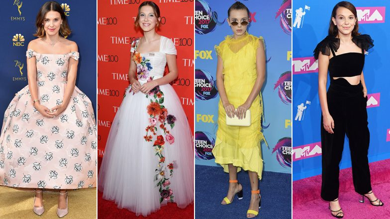 See How Millie Bobby Brown's Red Carpet Style Has Evolved