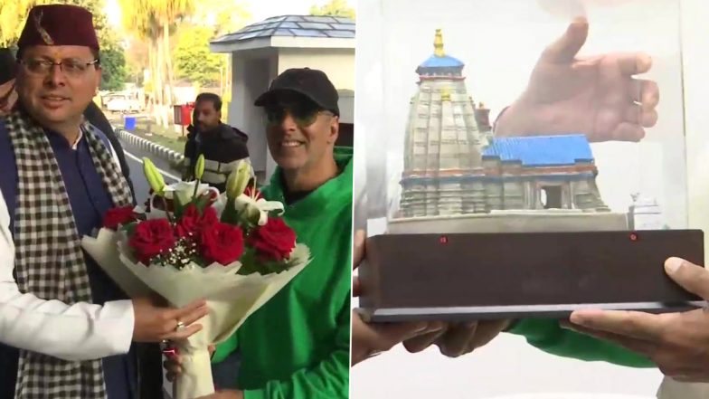 Akshay Kumar Meets CM Pushkar Singh Dhami, Accepts The Offer To Work As Brand Ambassador Of Uttarakhand (View Pics)