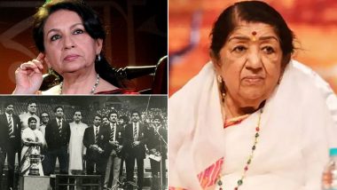 Lata Mangeshkar No More: Sharmila Tagore Recalls How the Late Legendary Singer Raised Rs 20 Lakh for Indian Cricket Team After They Won World Cup in 1983