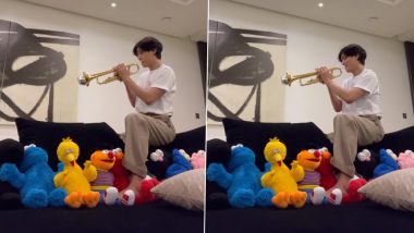 Watch: BTS' V aka Kim Taehyung's Latest Trumpet Video on Instagram Leaves ARMY Stumped