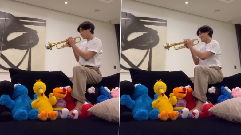 Watch: BTS' V aka Kim Taehyung's Latest Trumpet Video on Instagram Leaves ARMY Stumped