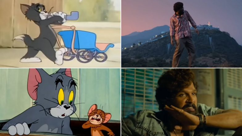 Tom & Jerry Gets the Pushpa Twist; Tom Does the Viral Srivalli Step and Jerry Slays with ‘Main Jhukega Nahi’ Dialogue (Watch Video)