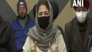 Hijab Row: BJP Wants to Erase All Symbols of Muslims Like Hijab, Says Mehbooba Mufti