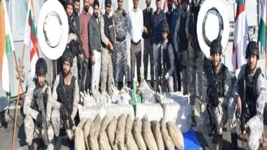 India News | Gujarat: Navy, NCB Seize Drugs Worth Rs 2000 Cr
