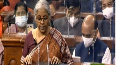 India News | Union Finance Minister Nirmala Sitharaman Introduces Finance Bill 2022