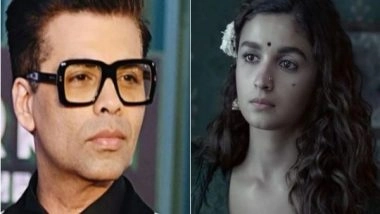 Entertainment News | 'Power of Solid Actor and Supreme Storyteller is Always Unmatchable': Karan Johar on 'Gangubai Kathiawadi' Trailer