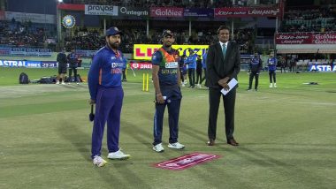 India vs Sri Lanka 3rd T20I 2022 Toss Report & Playing XI: Ravi Bishnoi, Kuldeep Yadav, Avesh Khan and Mohammed Siraj Included As SL Opt to Bat