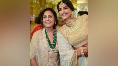 Entertainment News | Sonam Kapoor Pens a Heartfelt Birthday Message for Her Mother-in-law