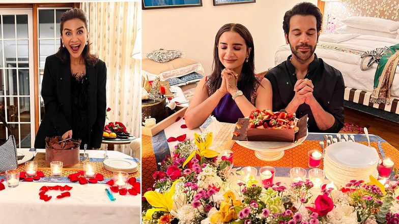 Patralekhaa Celebrates Her Birthday With Hubby Rajkummar Rao! Actress Thanks Everyone For The Wishes (View Pics)